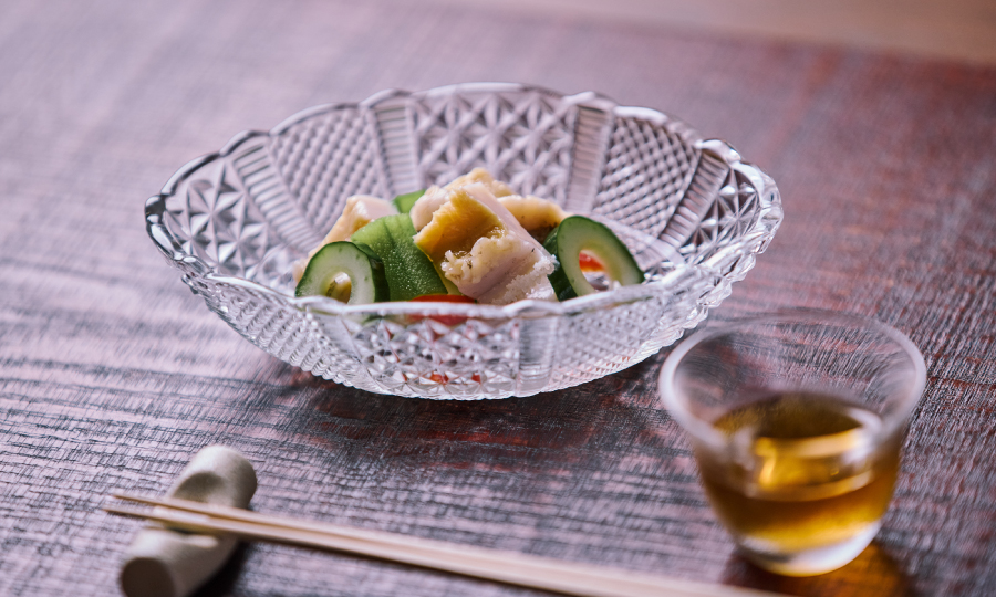 一の膳 - 鮑の水貝風